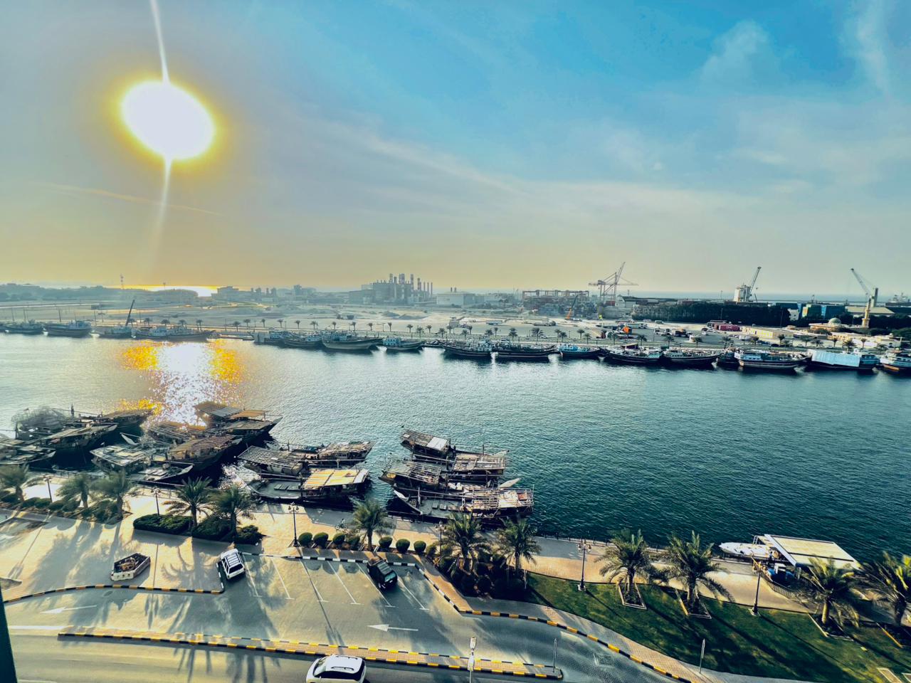 1BHK for Rent in Al Jubail Sharjah Prime Location Near Al Mina Corniche and Bus Station Annual Rent 26,000 AED Flexible 4 or 6 Payments