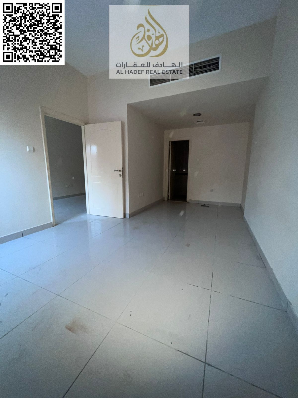 One bedroom and living room, 2 bathrooms with closets and free swimming pool, no balcony, in Al Nuaimiya 1
