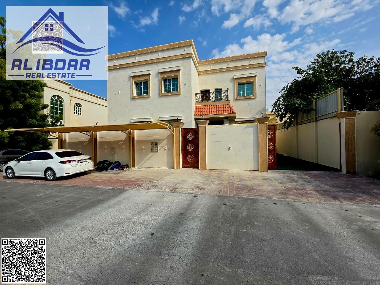 Luxury villa for sale in Al Rawda area