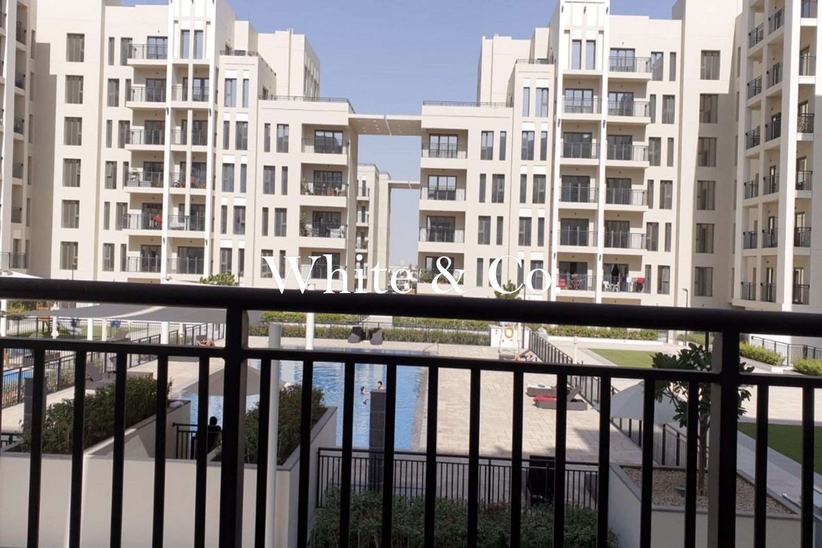 Closed Kitchen | Pool view | 3BHK + Maids