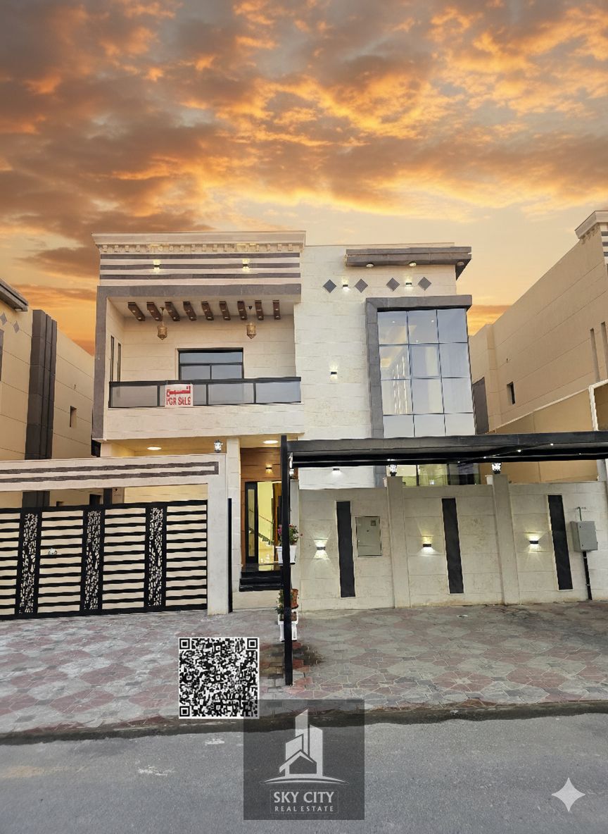 Villa for sale in Al Bahia, in a fully serviced area