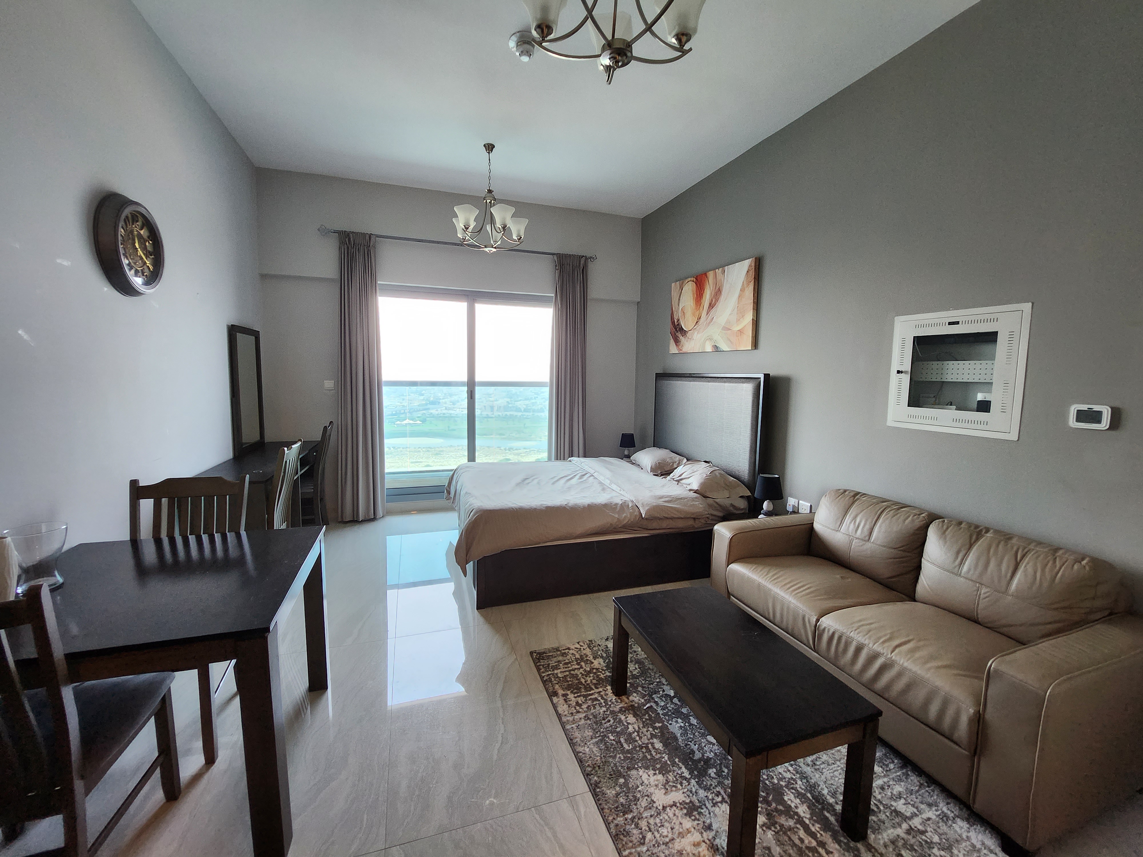 Elite Business Bay / Furnished Studio With Balcony For Rent