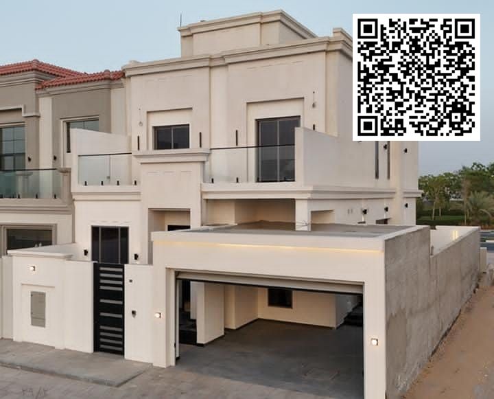 Luxury villa for sale – Tilal area, Sharjah | Freehold for all nationalities. Price: AED 3,300,000 only. No annual service charges + free maintenance