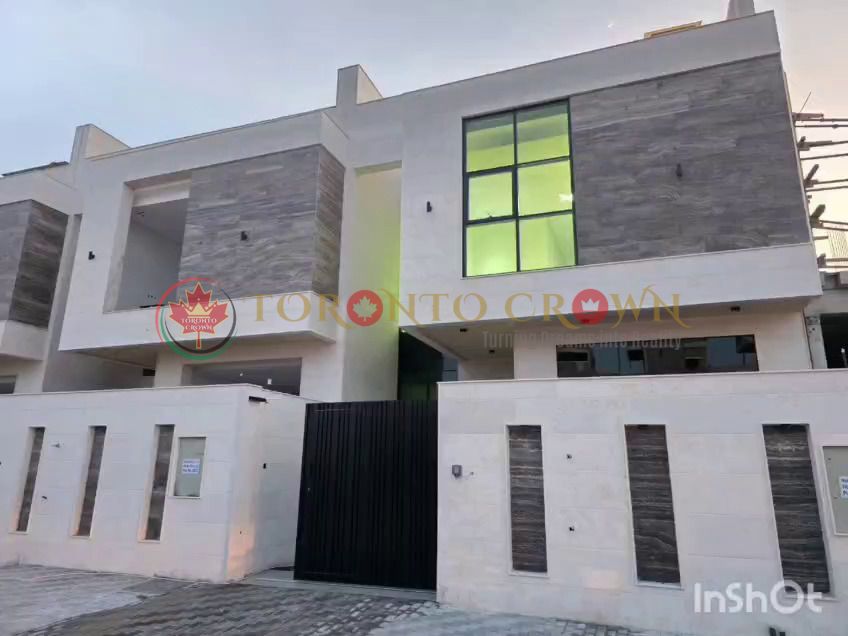 5 Master Bedroom Stone Facade Townhouse Villa with Rooftop | Al Helio 2, Ajman