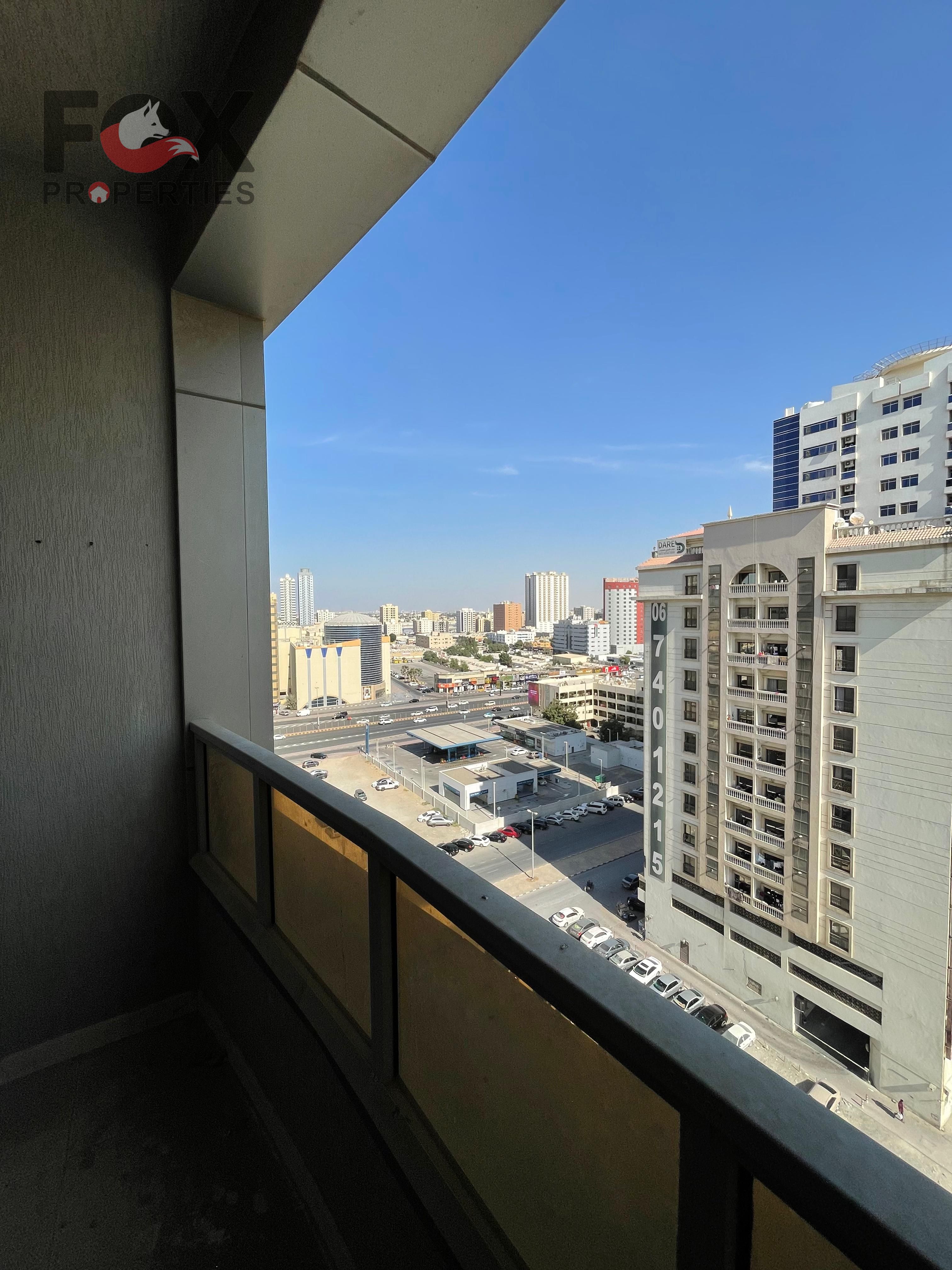 2 Bedroom Apartment for Annual Rent in Al Naeemiyah 1 | Open View Balcony | Central AC