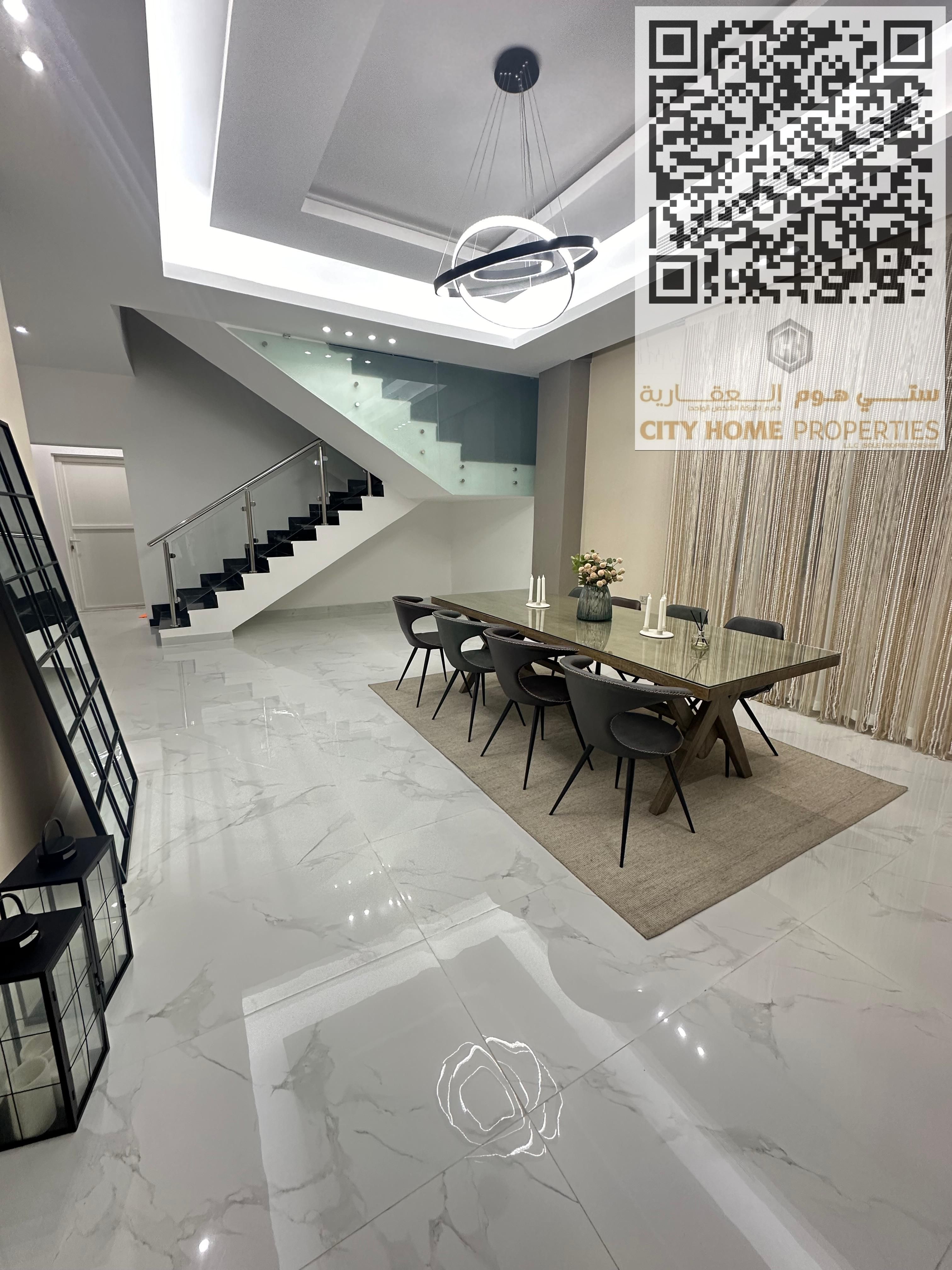 Fully Furnished Villa for Rent | 5 Master Bedrooms | Central AC | Al Yasmeen