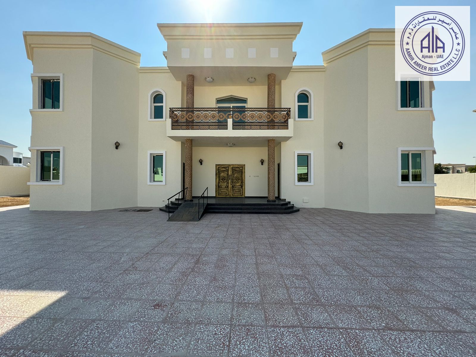 huge villa for rent in sharjah rahmania ***