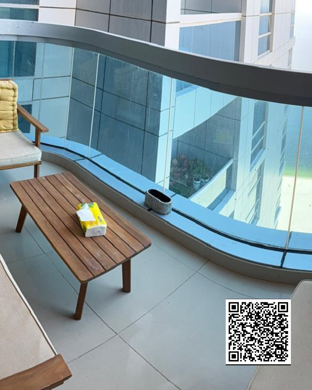 Luxury Fully Furnished 2BHK with Partial Sea View Monthly Rent in Cornish Tower