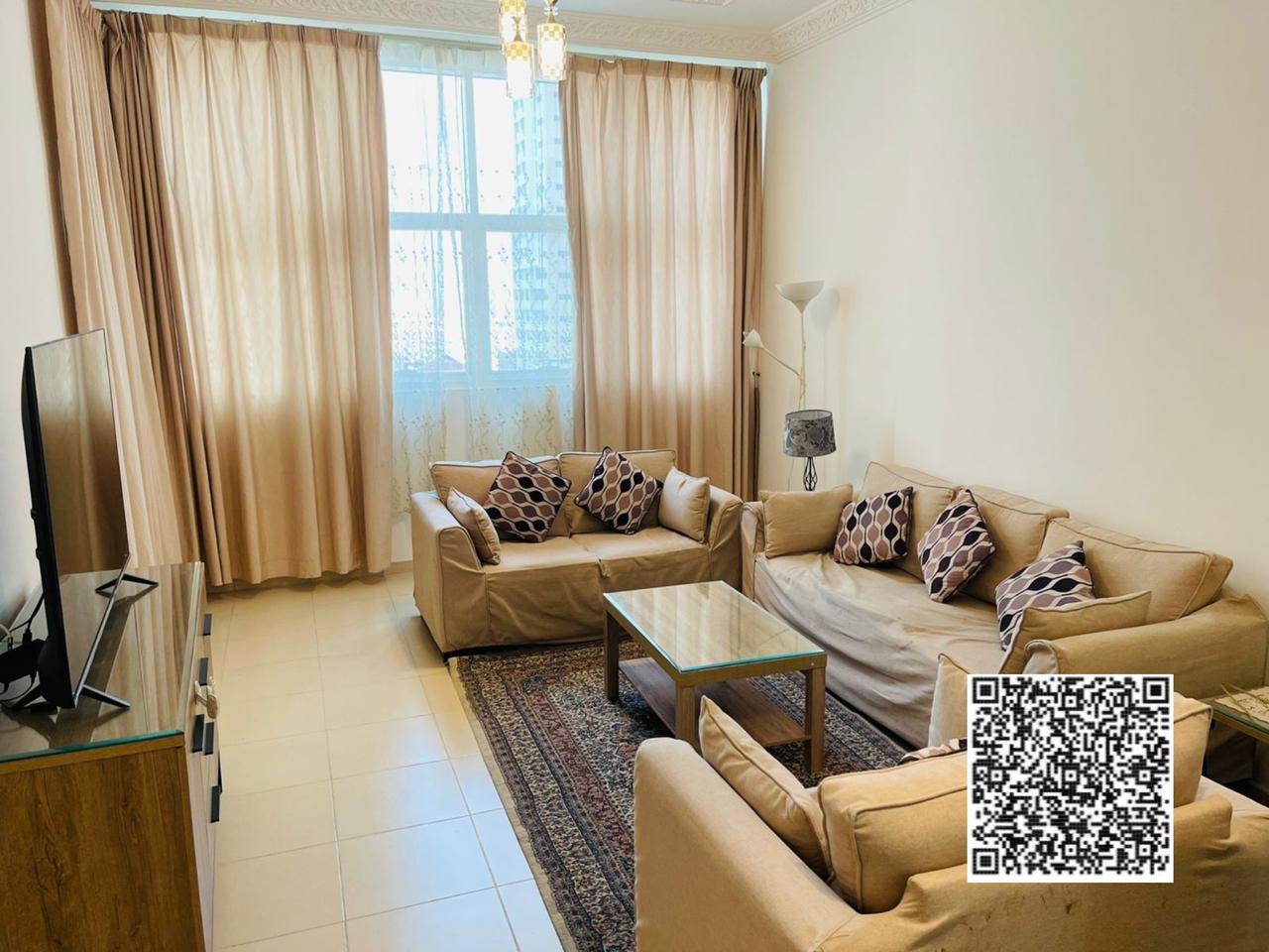 Fully Furnished 1BHK in Ajman One | Rent AED 4,800/month | Bills Included