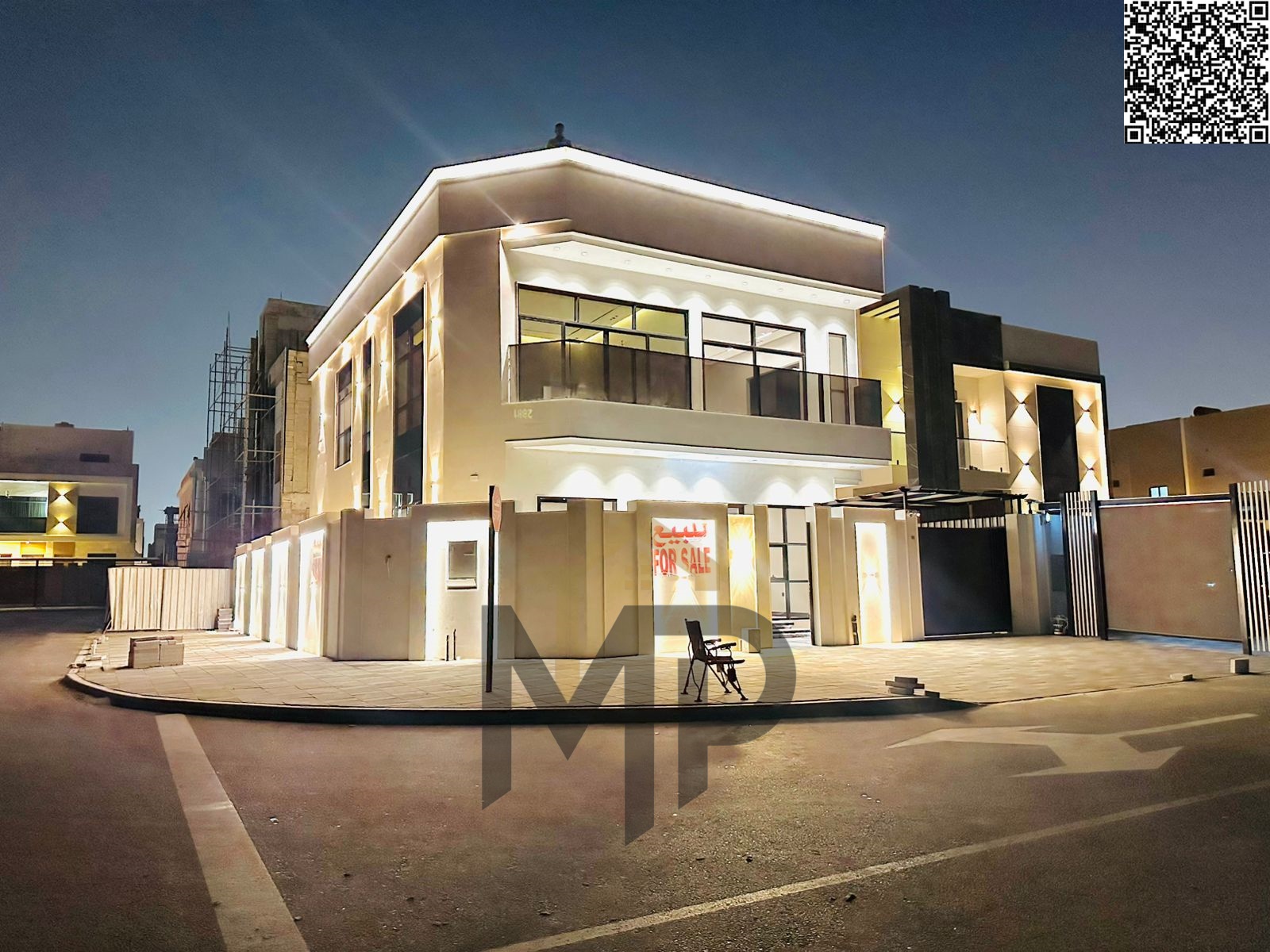 Luxury corner villa on 3 streets in Al Bahia area – 5 master bedrooms, high-end finishes, spacious layout, and a special price of AED 1,900,000 includ