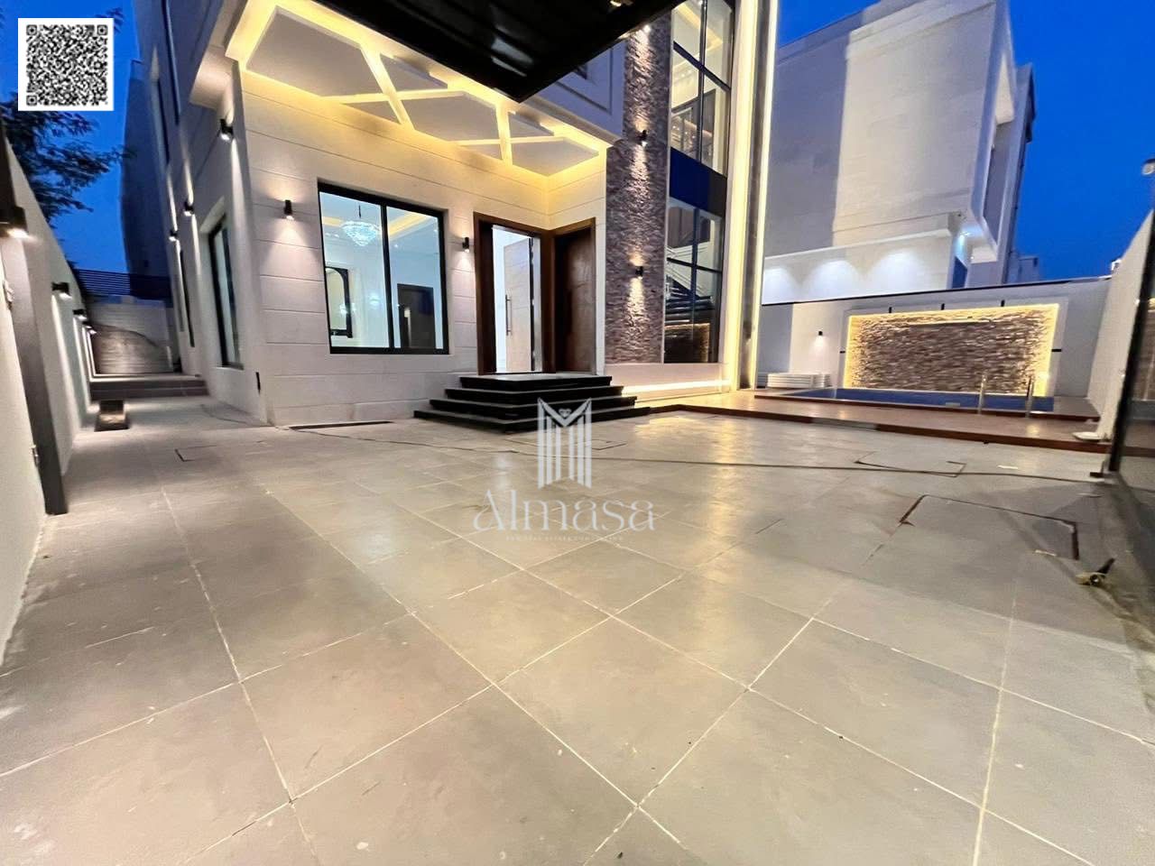 Luxury villa with excellent finishes in Al Yasmin area, directly next to Al Hamidiya Park - Freehold for all nationalities. Villa for sale directly ne