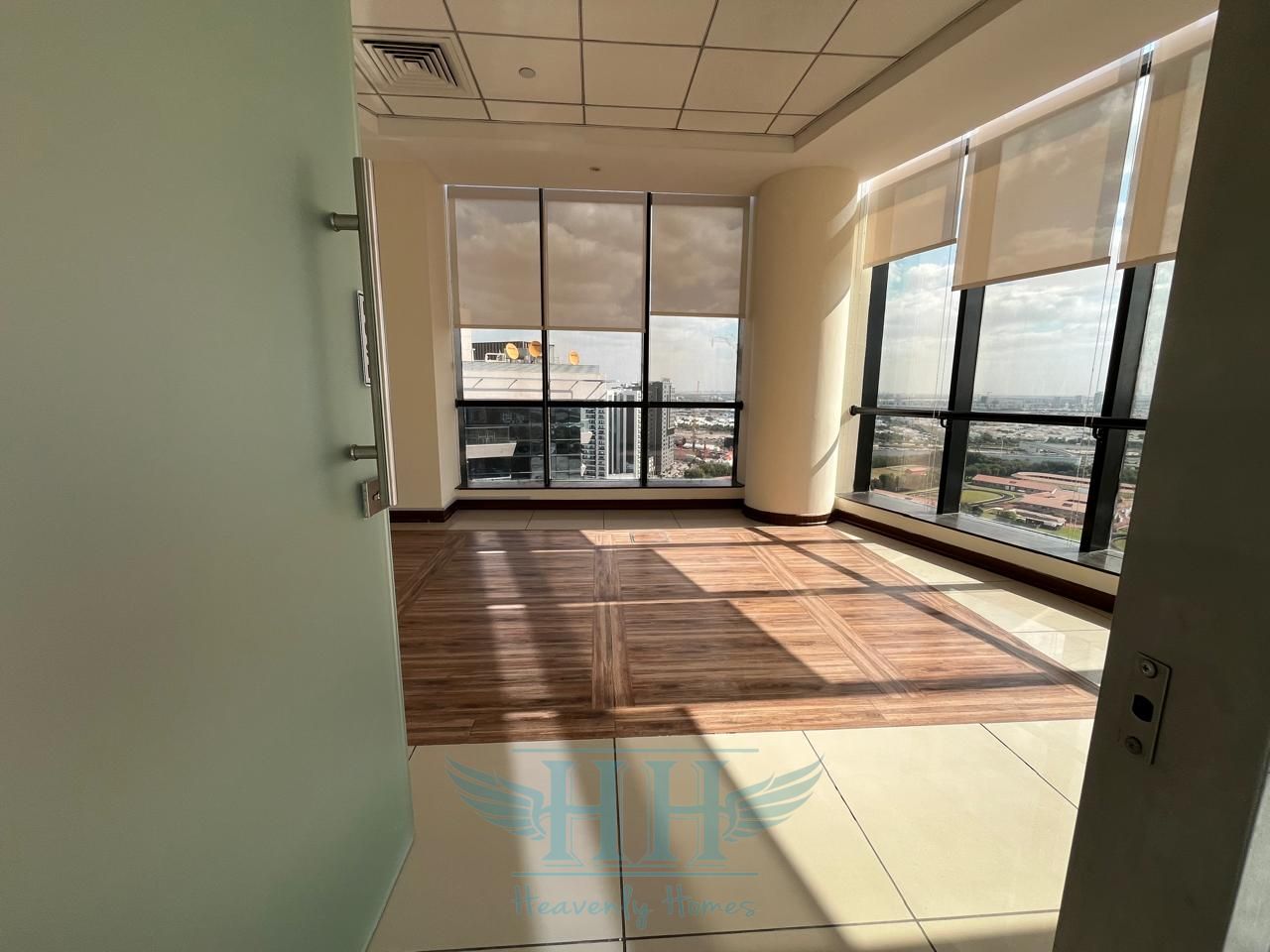Ready partitioned office for rent with Burj Khalifa View