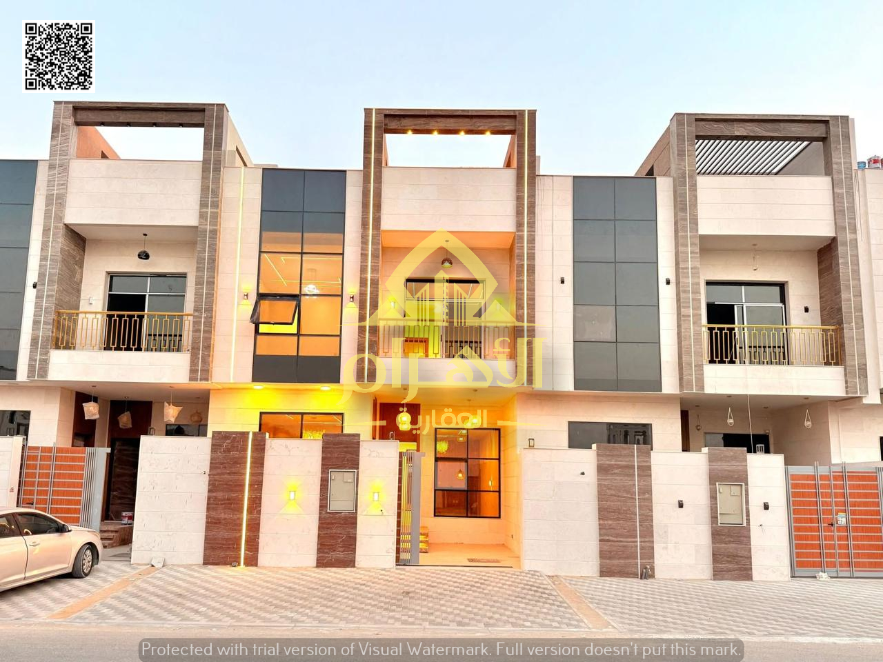 Villa for sale, including registration and ownership fees, on the main street, ready to move in, in one of Ajman's most prestigious areas. Freehold ow