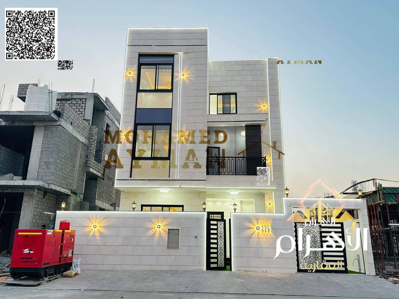 Luxury 6-Bedroom Villa in Al Zahya – Private Pool & Modern Design