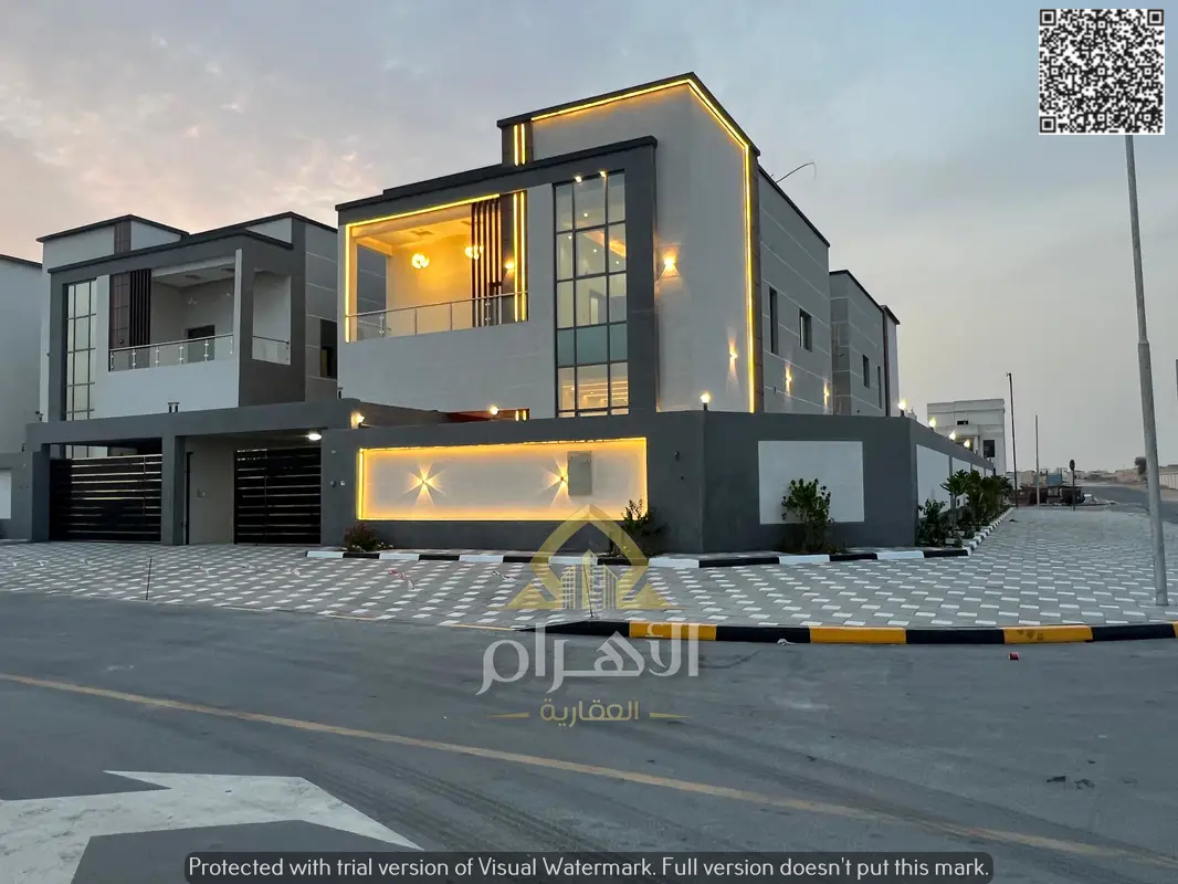 Own a luxury villa - directly opposite a mosque - close to all services - at a price (including registration and ownership fees and central air condit