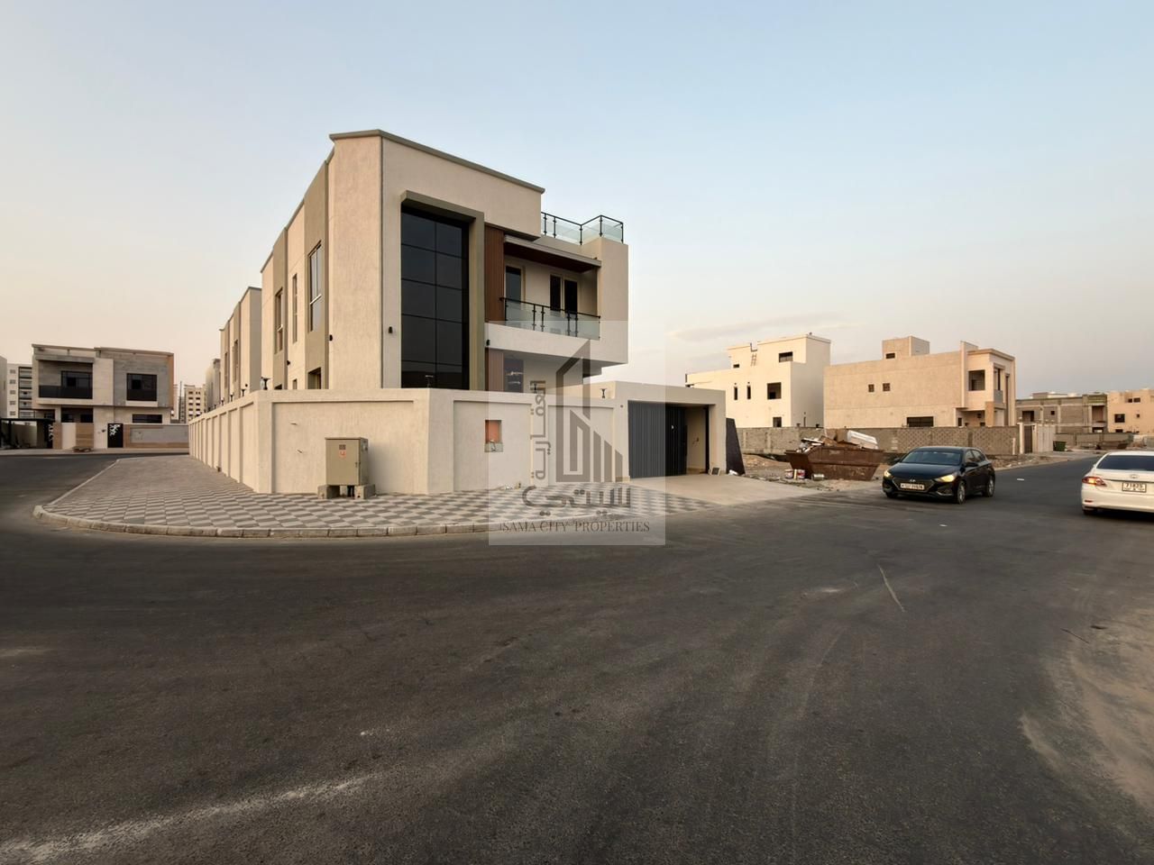 Villa for sale *Ajman * Consisting of: * *5 master bedrooms* * Majlis
