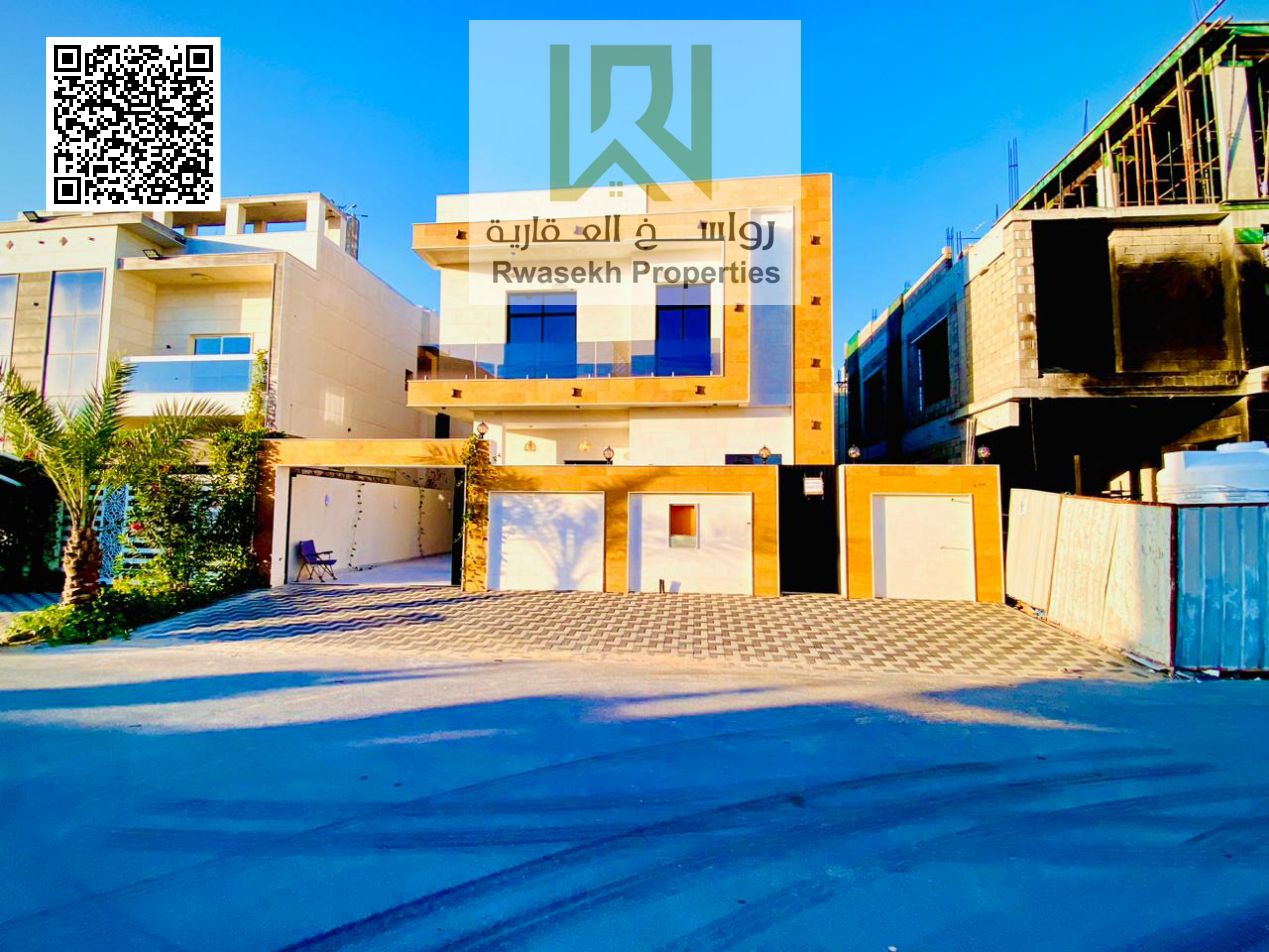 luxury villa for sale in Ajman yasmeen area near to all services