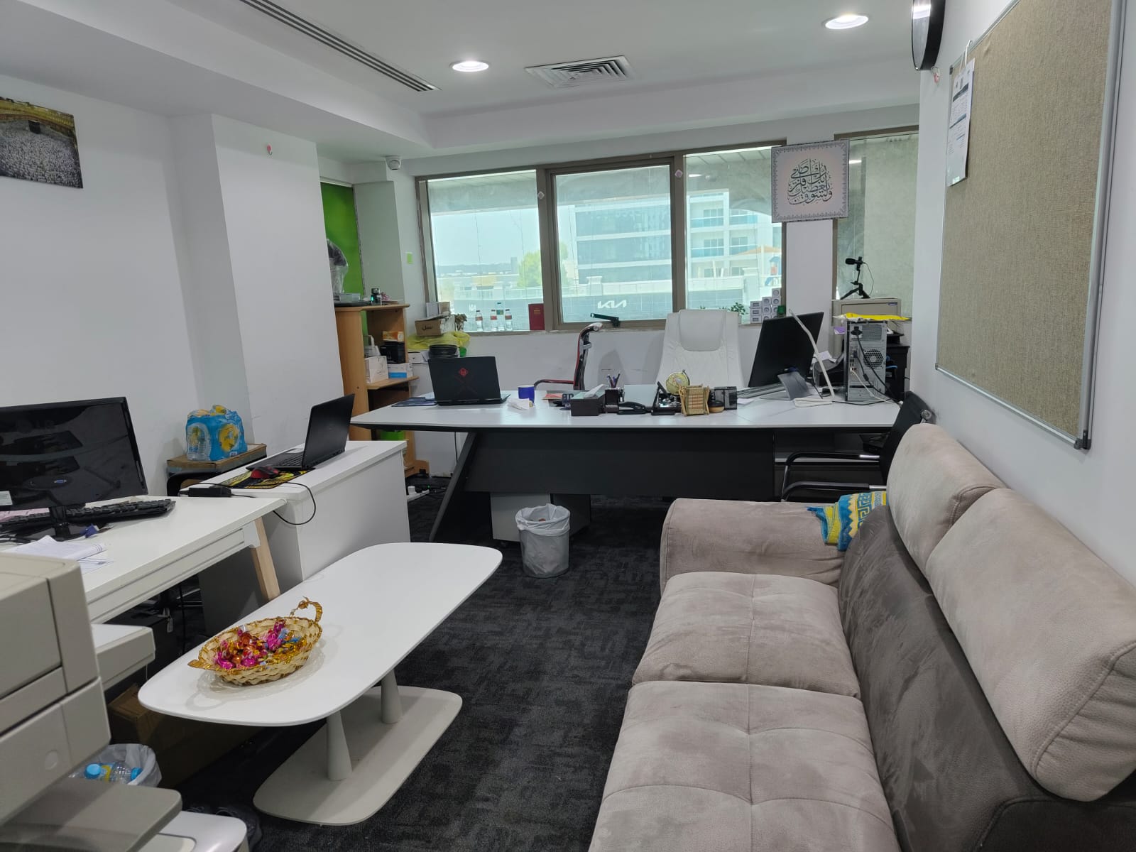 250 sft Fully Furnished Office Near City Center Metro Station Port Saeed for only AED 36000