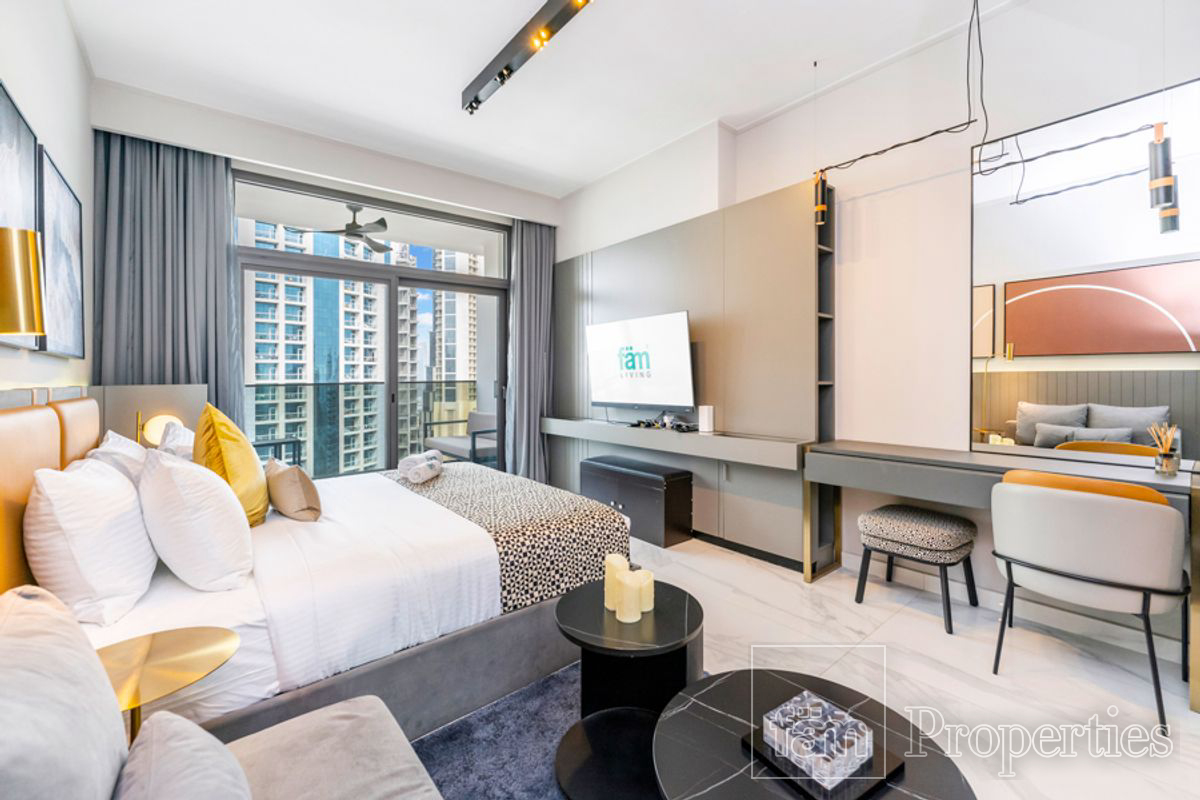 Near Dubai Mall | Furnished Studio | Large Balcony