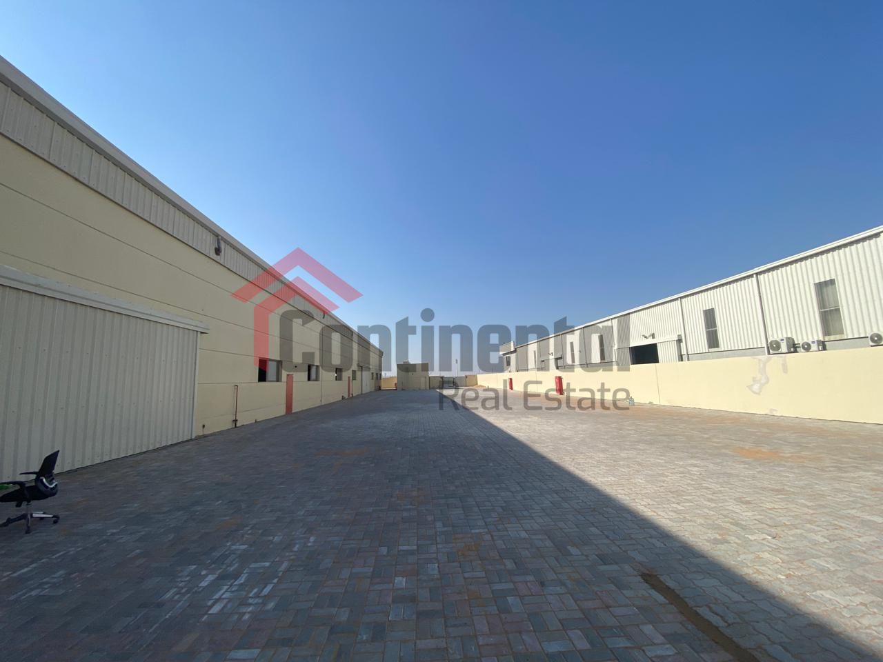 Warehouse | Open yard | 15 Labor camp | Power load 500 K