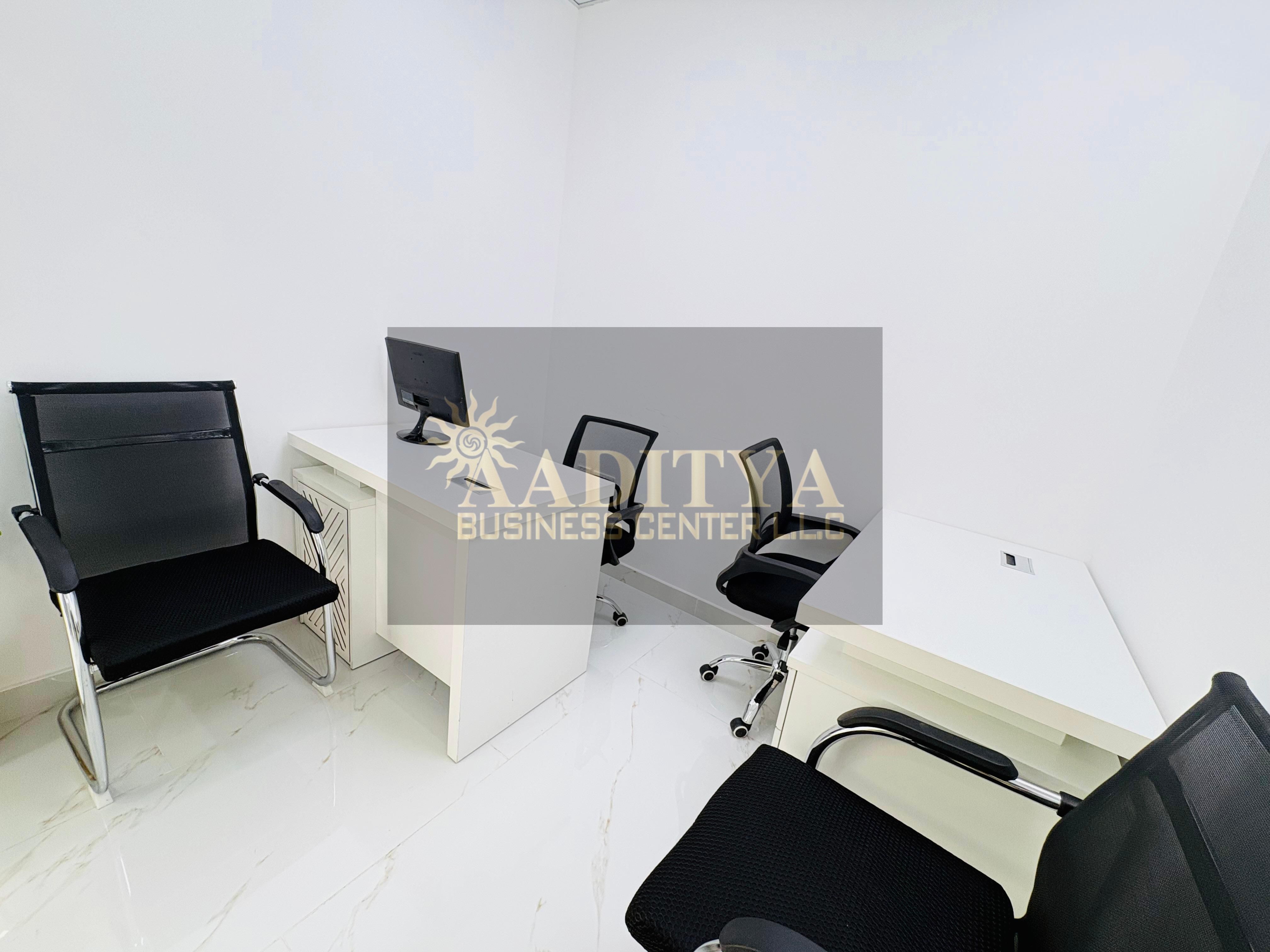 Fully Furnished Office for rent| Direct from Owner| near to ADCB Metro Station