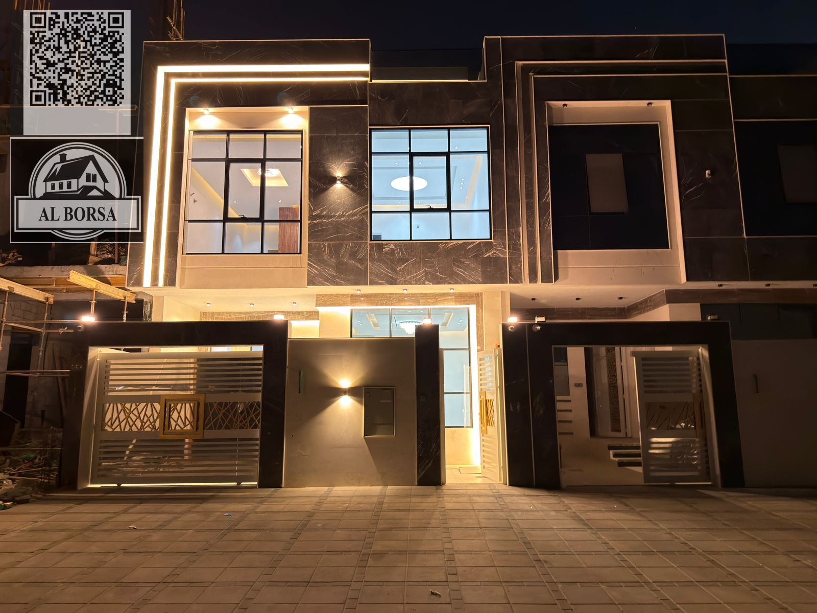 For sale: Luxury villa in Al Helio 2, Ajman, 4 master bedrooms + maid's room + majlis + lounge, VIP finishing, including registration and ownership