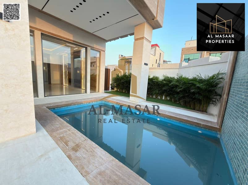 The Palace of Dreams in "Al Yasmin" – Unparalleled Luxury: 7 Master Bedrooms | Private Pool | Modern Elevator | All-inclusive (Registration + Air C