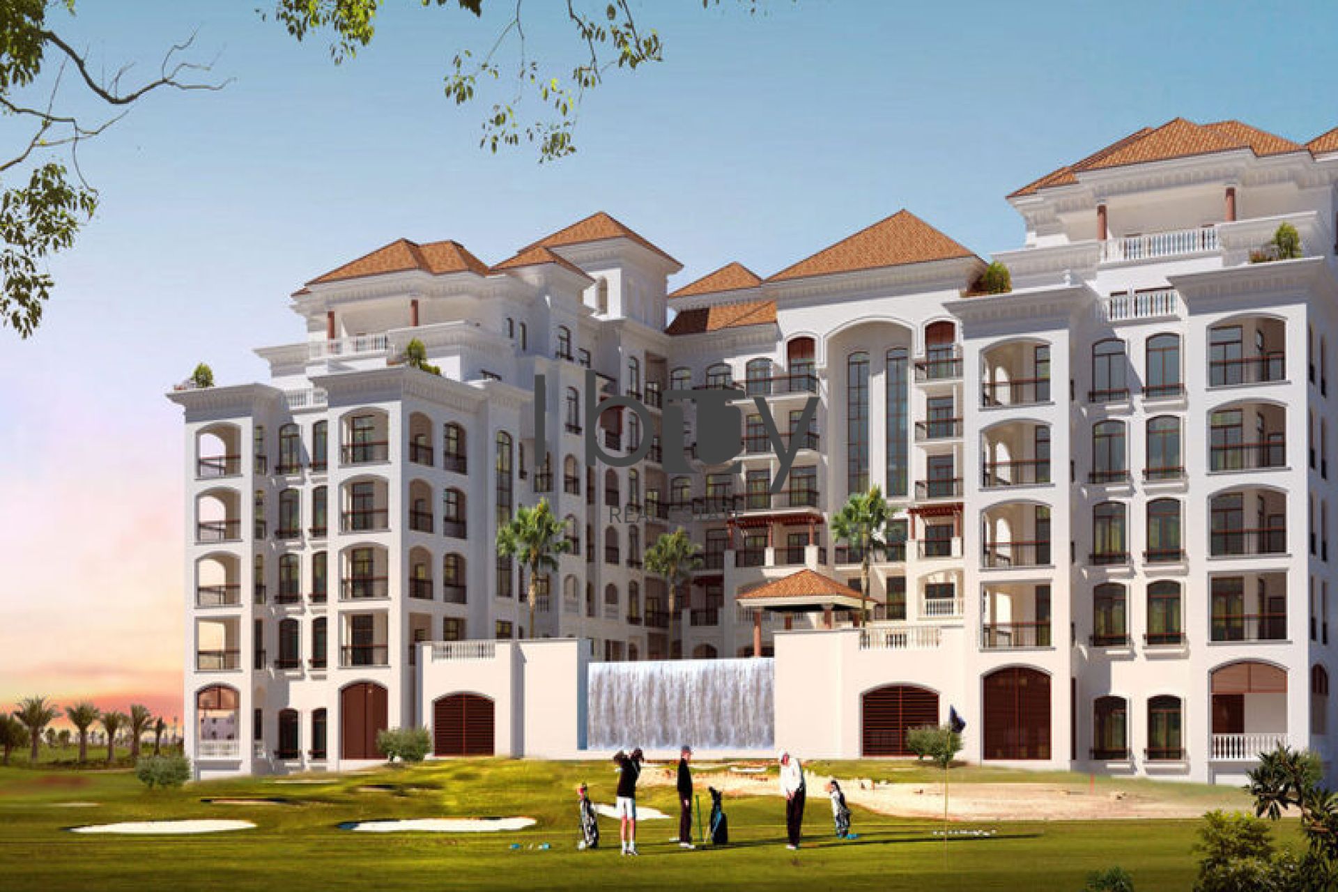 Ferrari World View | Partial Golf Course View |