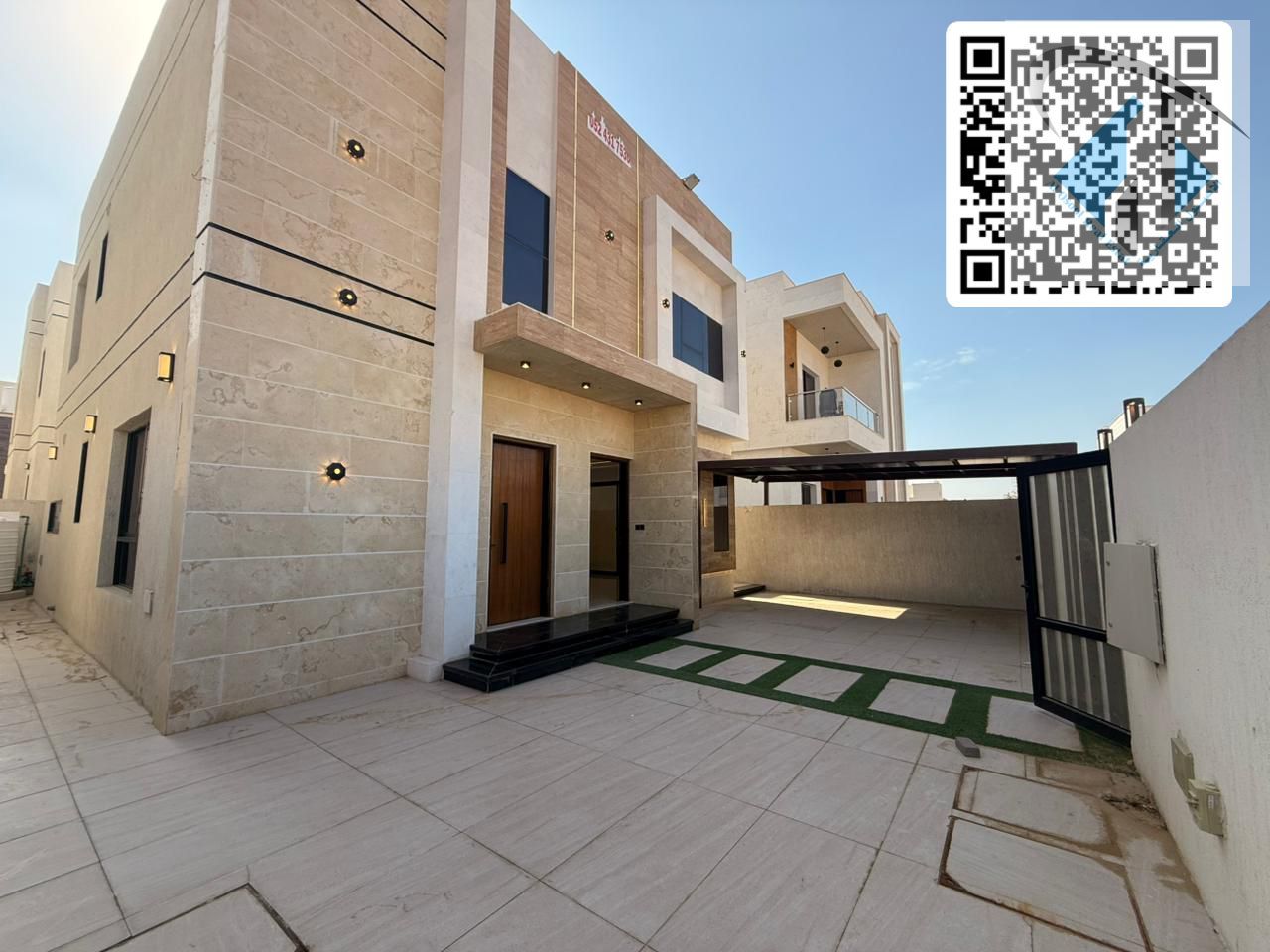 Villa for rent in , Ajman, corner unit - 3 master bedrooms, majlis and living room