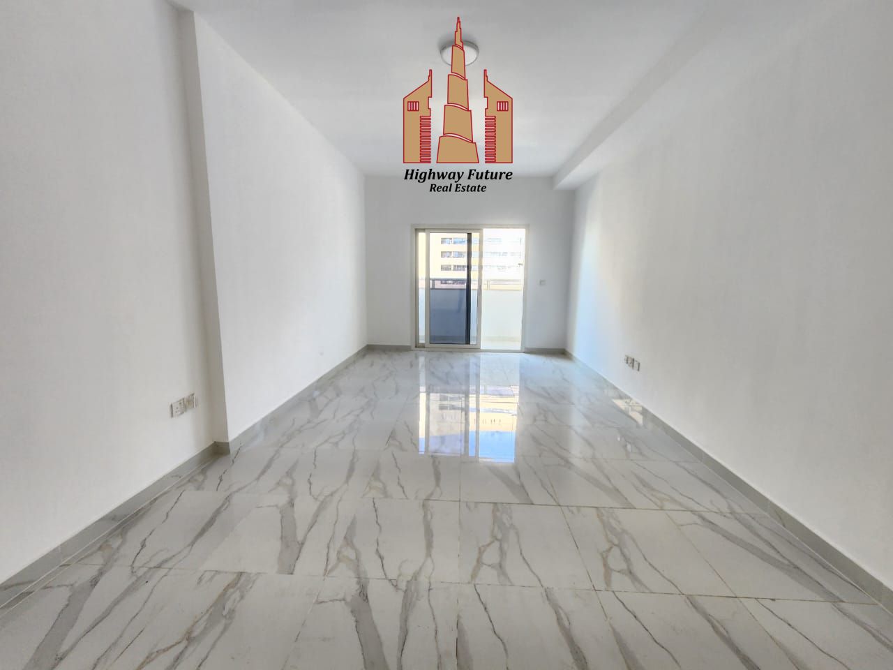 Super 1bhk apartment with Balcony 2 baths