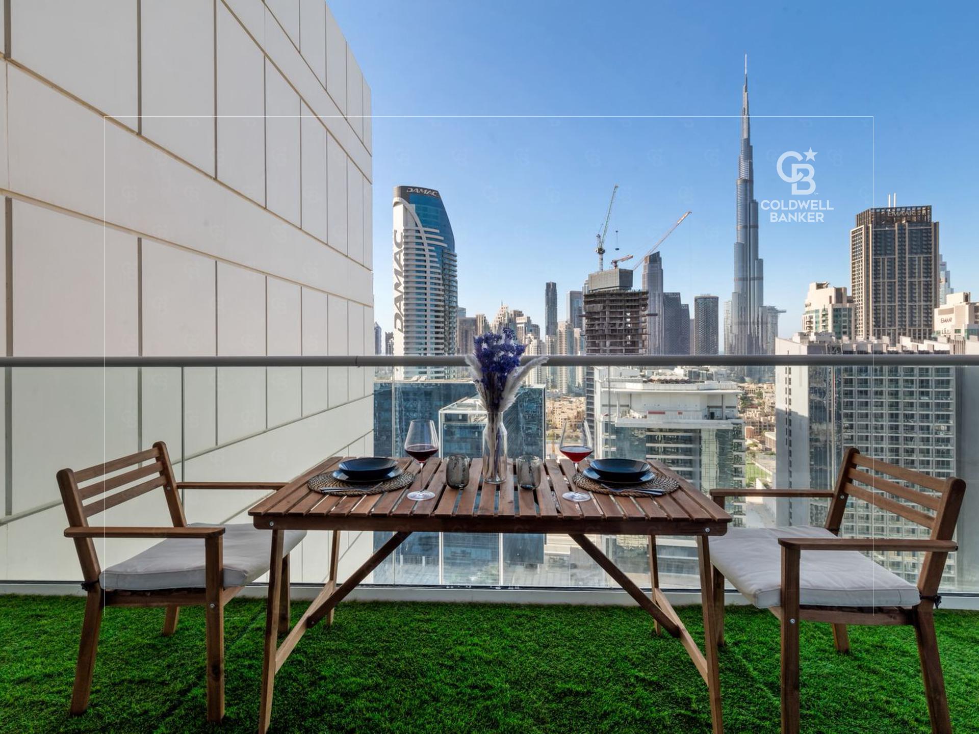 High Floor | Burj Khalifa View | Prime Location