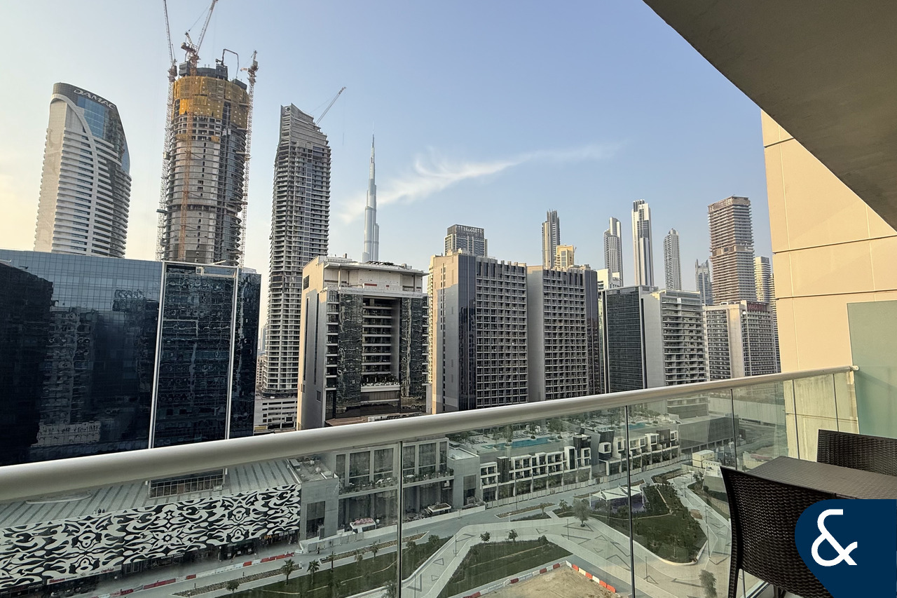 1 Bed | High Floor | Burj View | Furnished