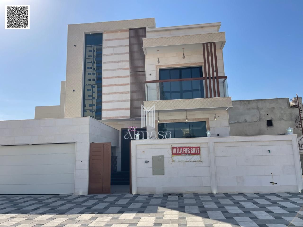 Luxury villa with 5 master bedrooms in Al-Amirah, plus maid's room