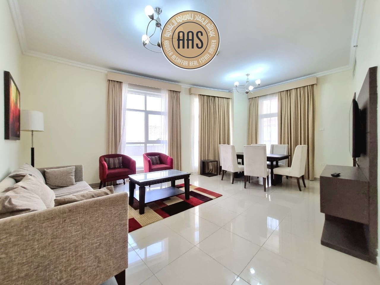 Fully Furnished || Luxurious 3 Bedroom Hall || Balcony || In 160K Only