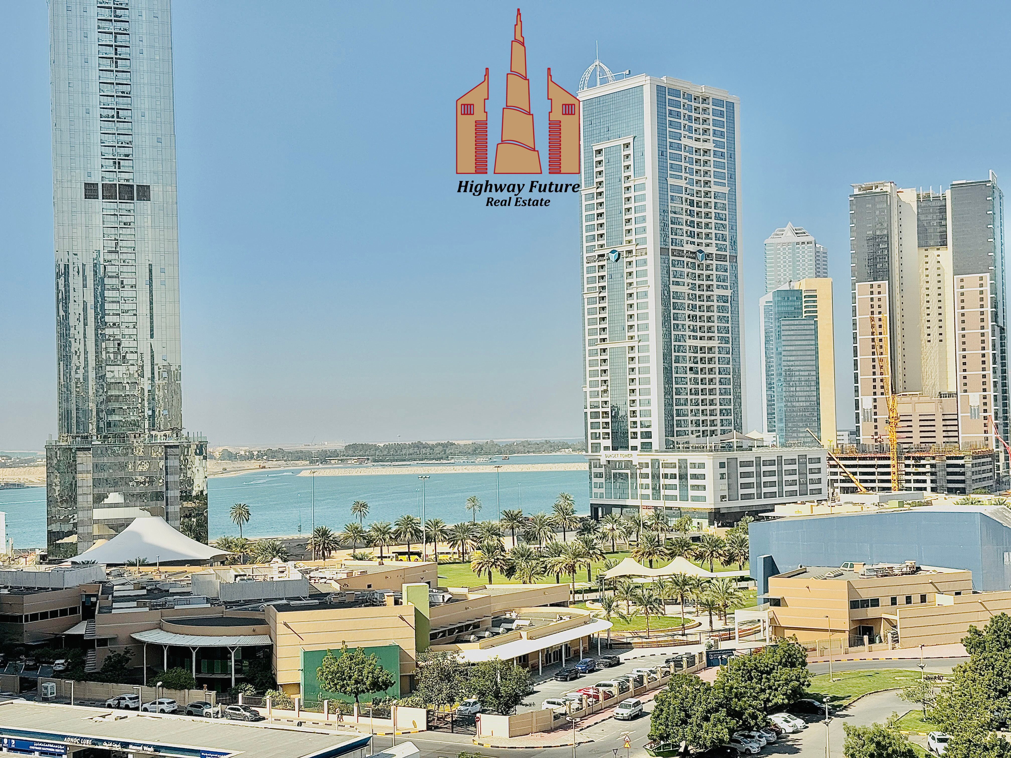 Bright 2-BR || Gym & pool free || scenic view || Prime Location