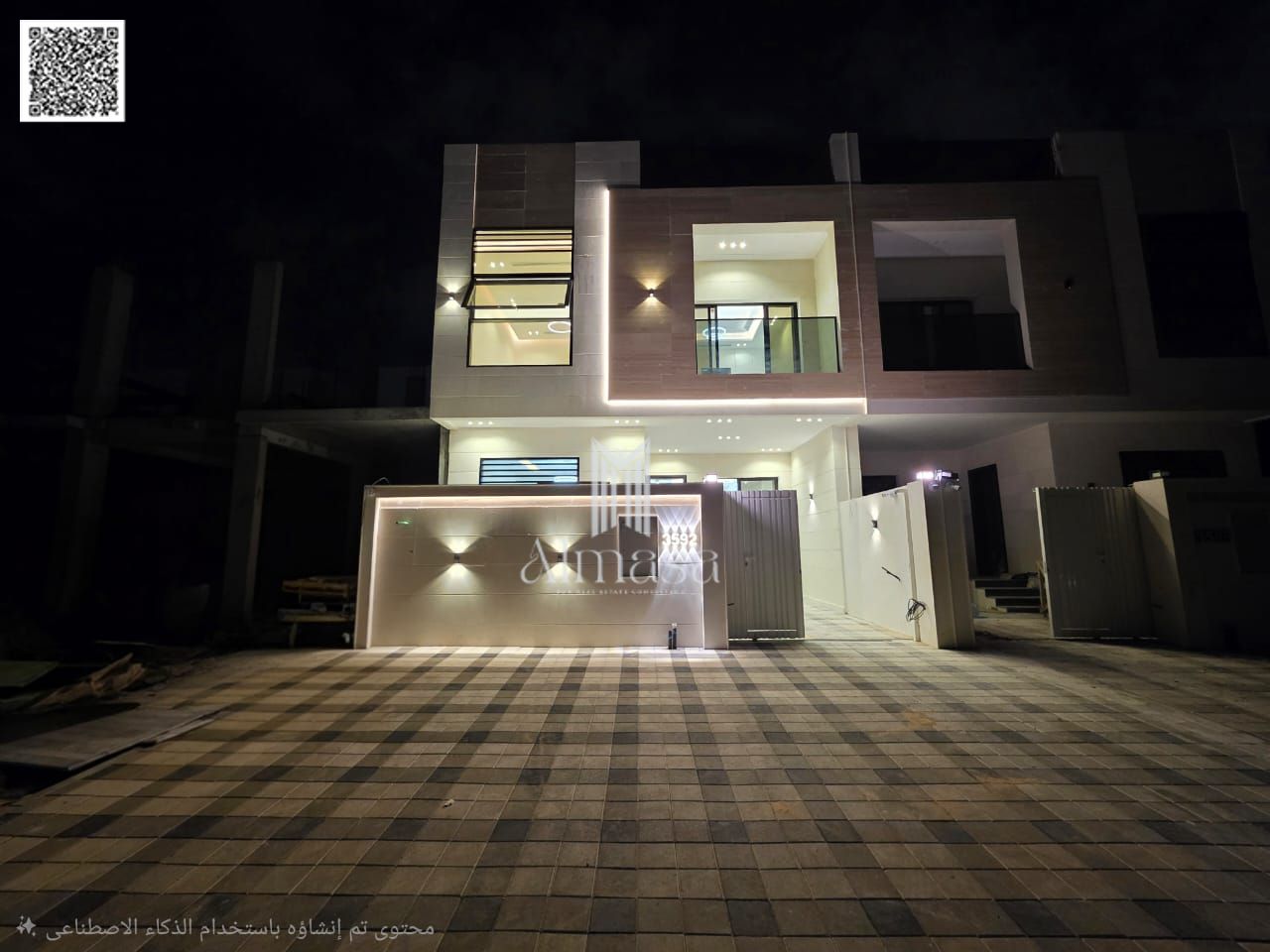 Own a two-story villa with a rooftop, European design, VIP finishing, at a price that includes registration and ownership fees. Freehold ownership.