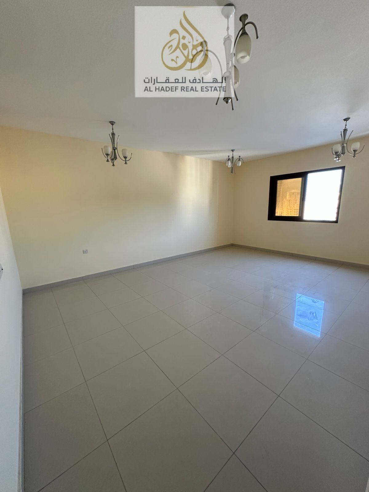 Two-bedroom apartment with a living room, annual rent, second tenant, with built-in wardrobes.