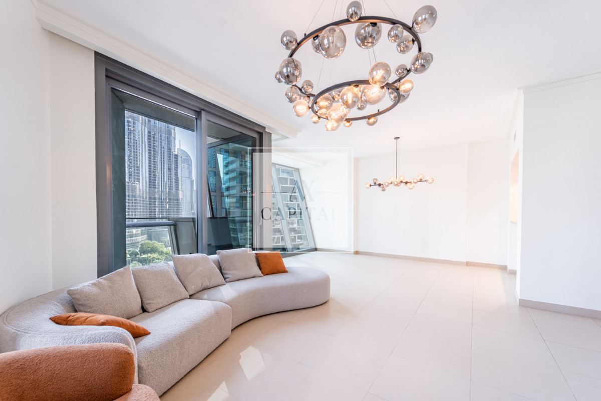 3BR + Maid |Burj and Fountain View | Vacant