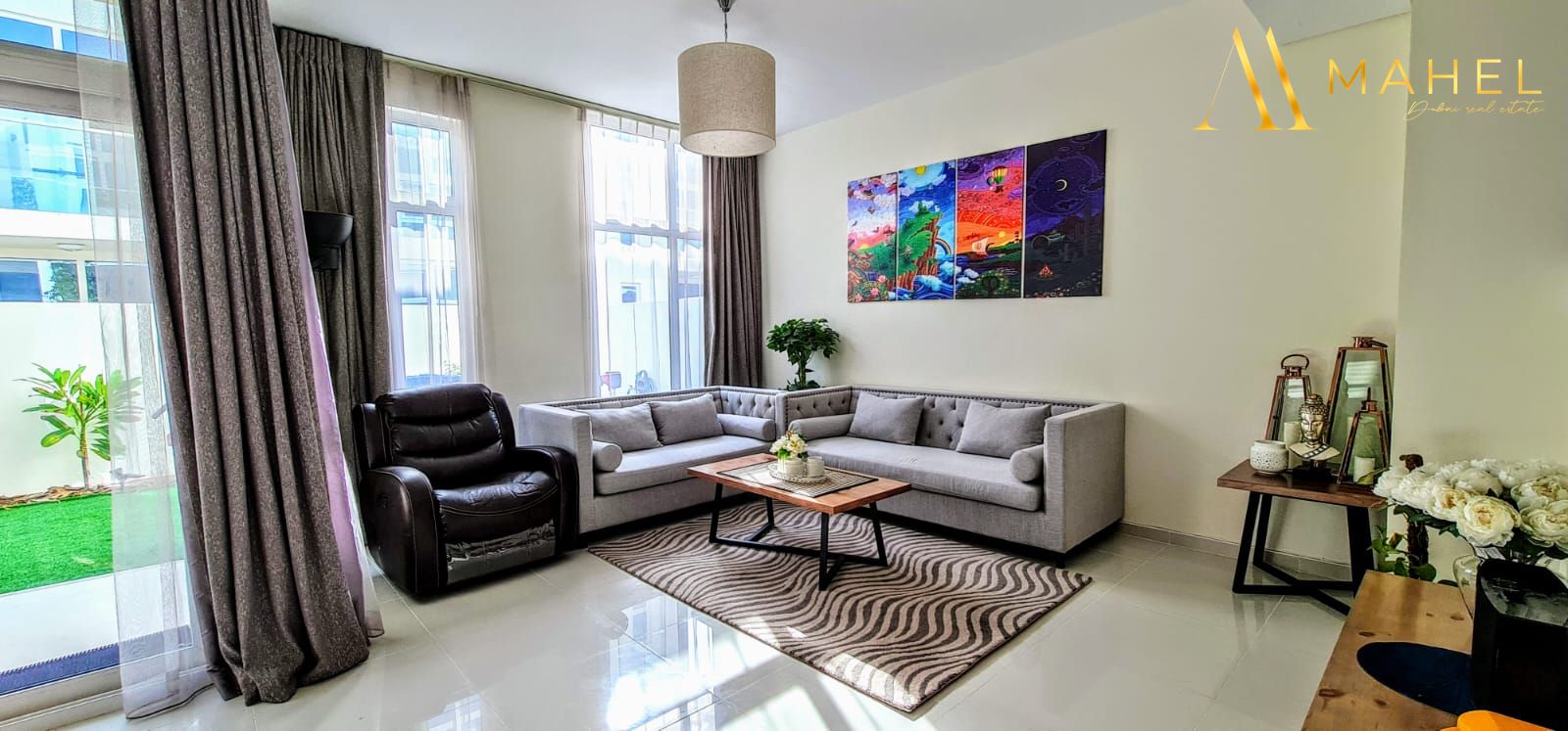 Stylish 3BR + Maids | Spacious | Prime Location