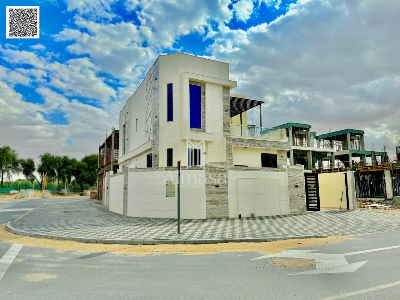 Luxury corner villa in a prime location, including registration fees, in Al-Haliyo 2 area – elegant design and ideal location in one of the best areas