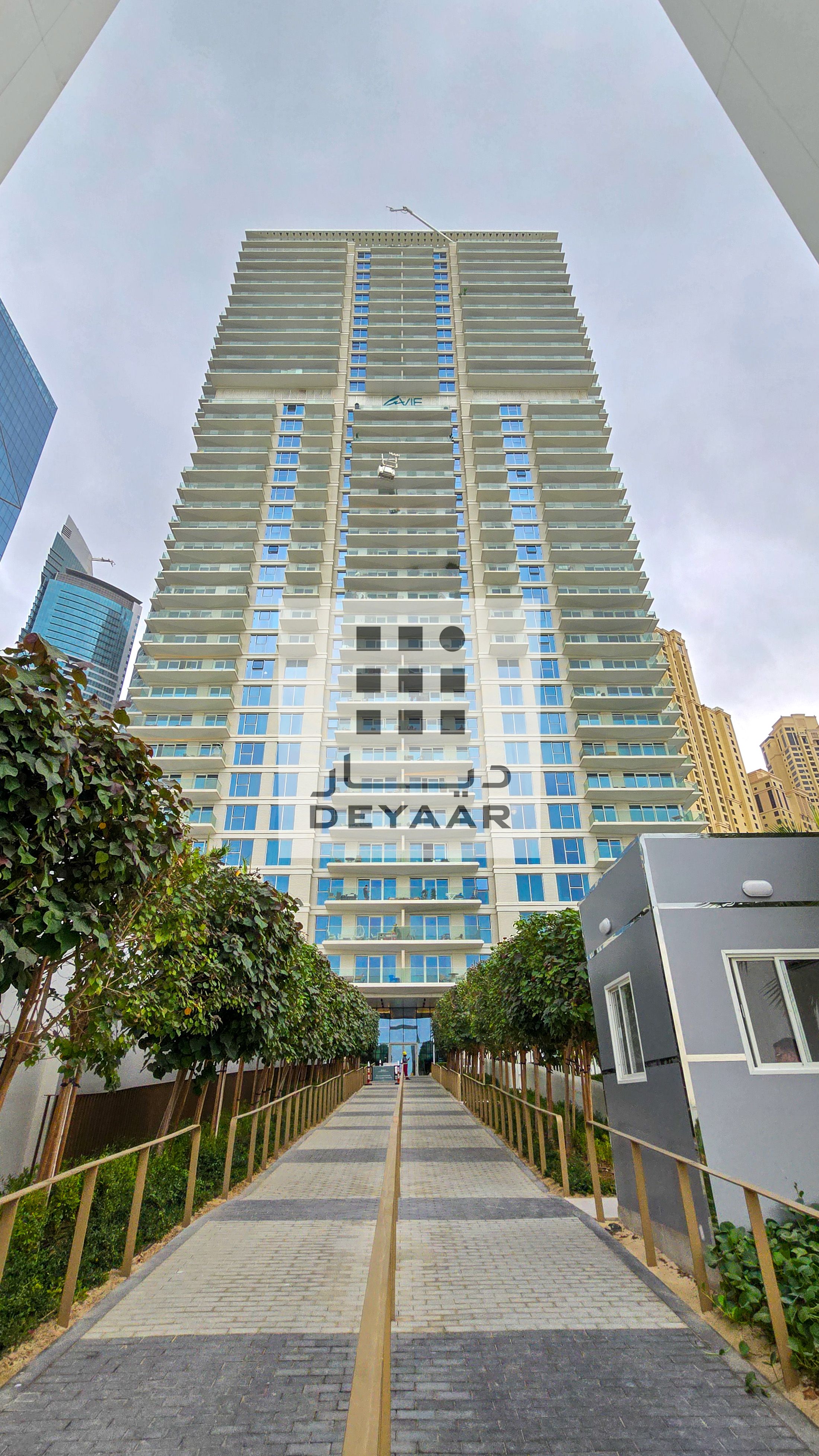 Sea View 2BHK Unfurnished Apartment for Rent – La Vie, JBR | 350K