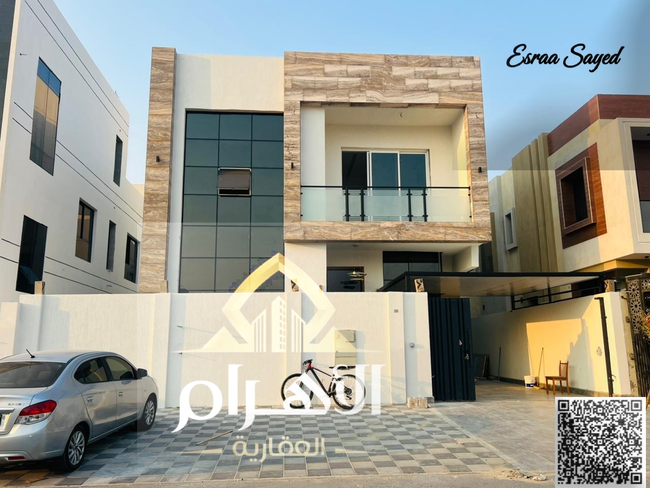 Own a luxury villa in Al Yasmin, Ajman | Two floors and a roof terrace, 6 master bedrooms, 3,700 sq ft built-up area | Price includes registration