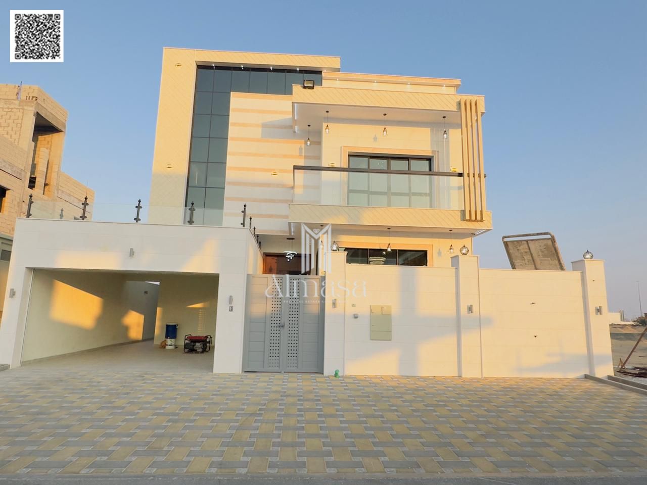 Your chance now to own your dream villa - European design - opposite Sheikh Mohammed Bin Zayed Road - water and electricity included