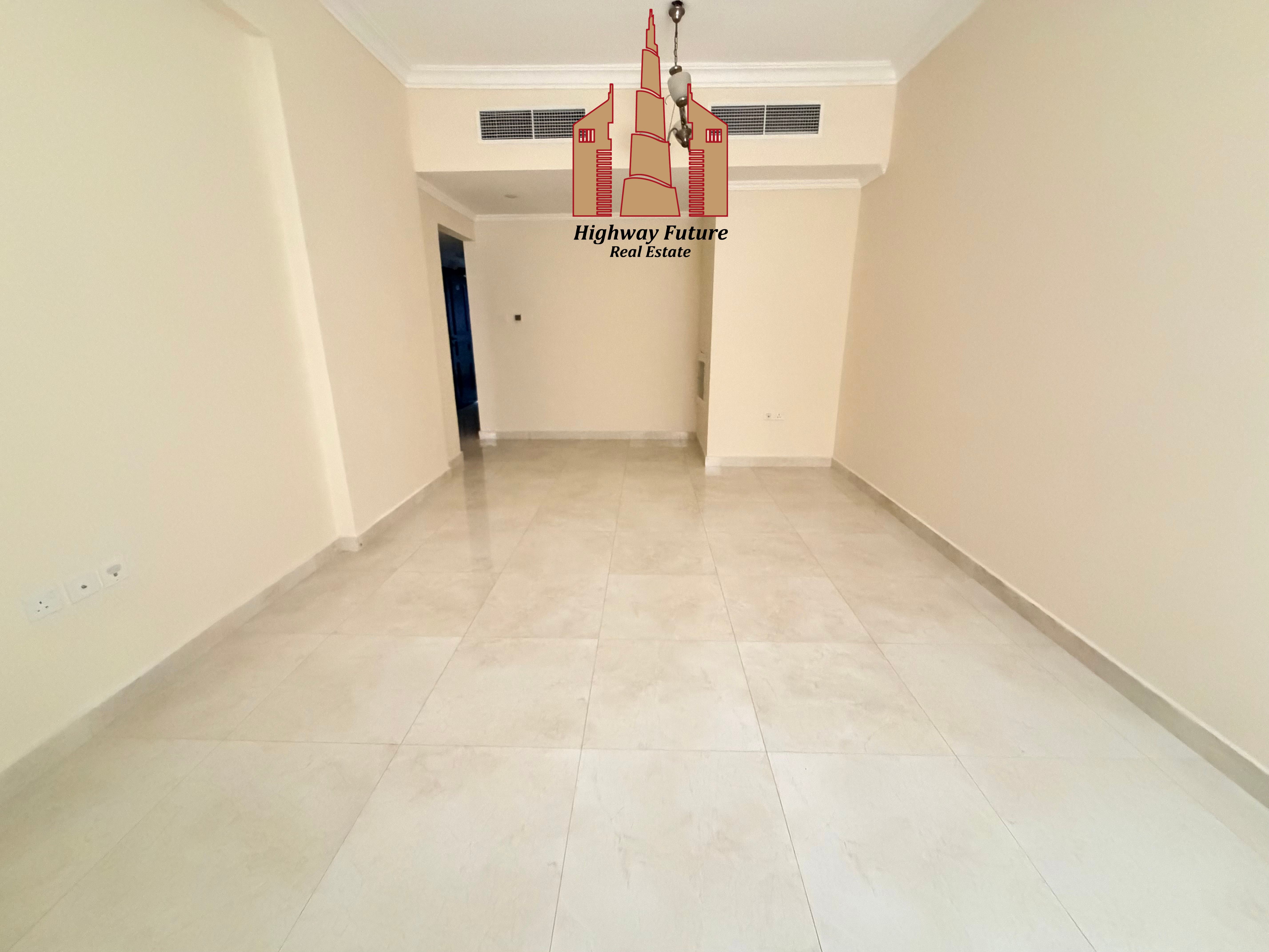 Spacious 1Bedroom and Hall in 40,000 AED Only Family Available