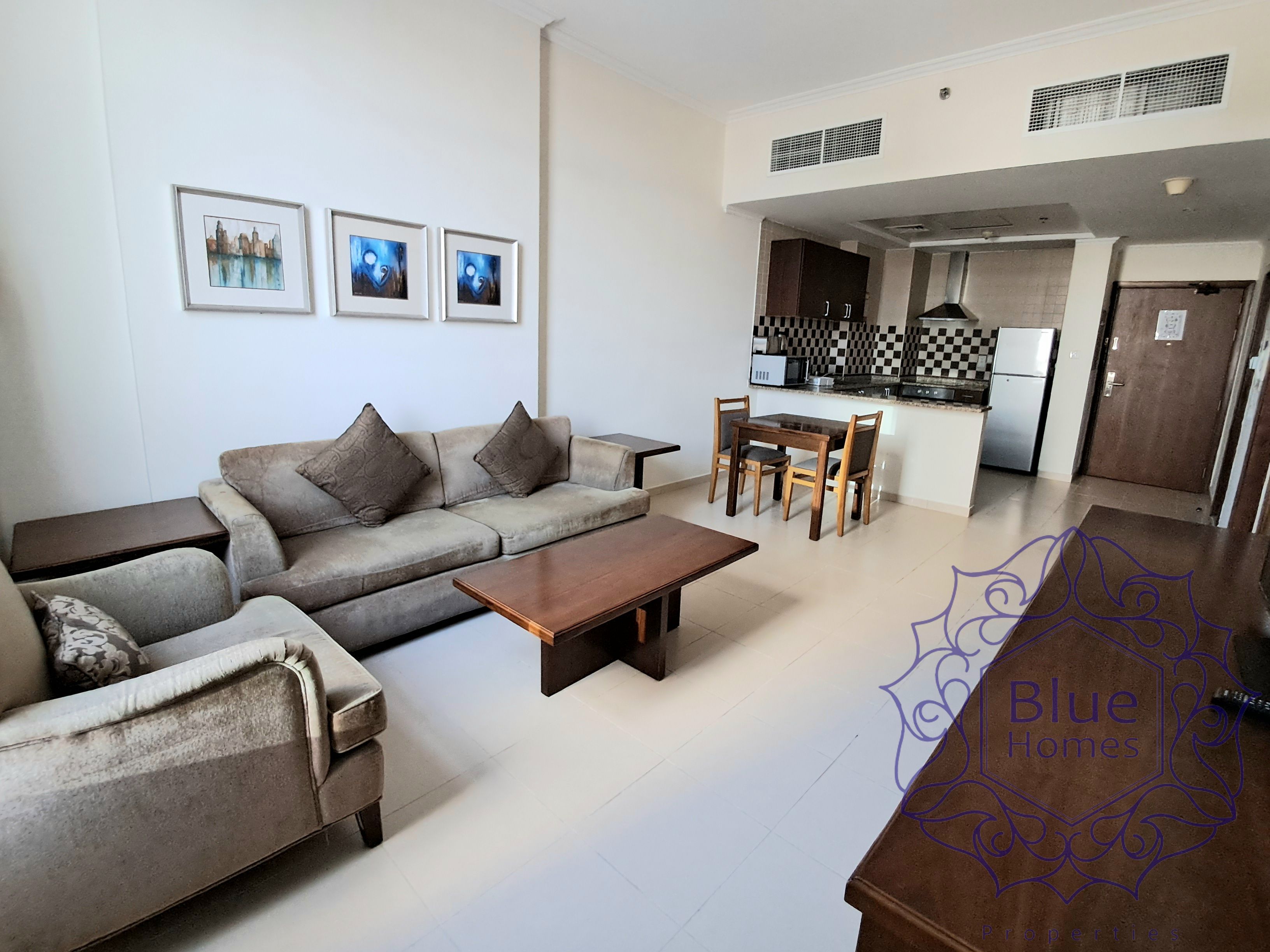 Spacious fully furnished 1bhk apartment | Close to Metro | No balcony
