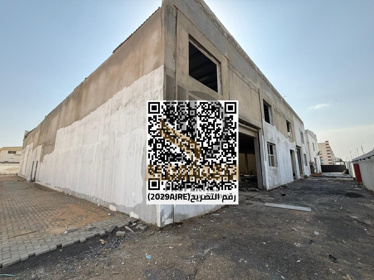 Warehouse for Annual Rent – Umm Al Quwain | Large Area & High Power