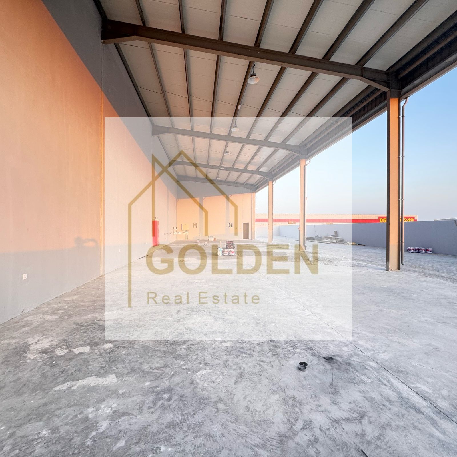 Prime Rental Opportunity in New Umm Al Quwain Industrial Area – 50,000 sq. ft Land with Two Warehouses