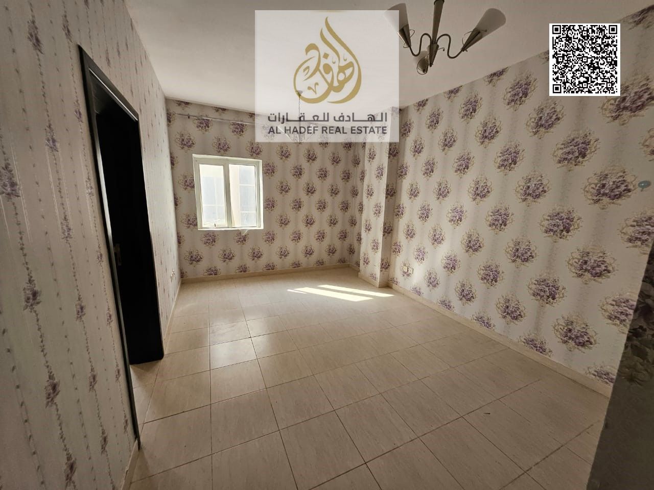 For Annual Rent – 1 Bedroom & Living Room (Converted to 2 Rooms) | 2 Bathrooms | Furnished | Emirates City | Pool + Parking
