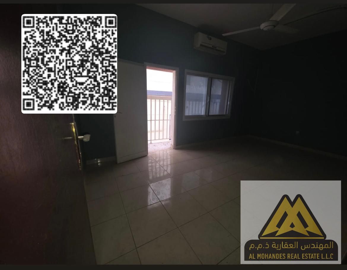Bedroom and Hall with Balcony for Annual Rent – Al Rawda 3