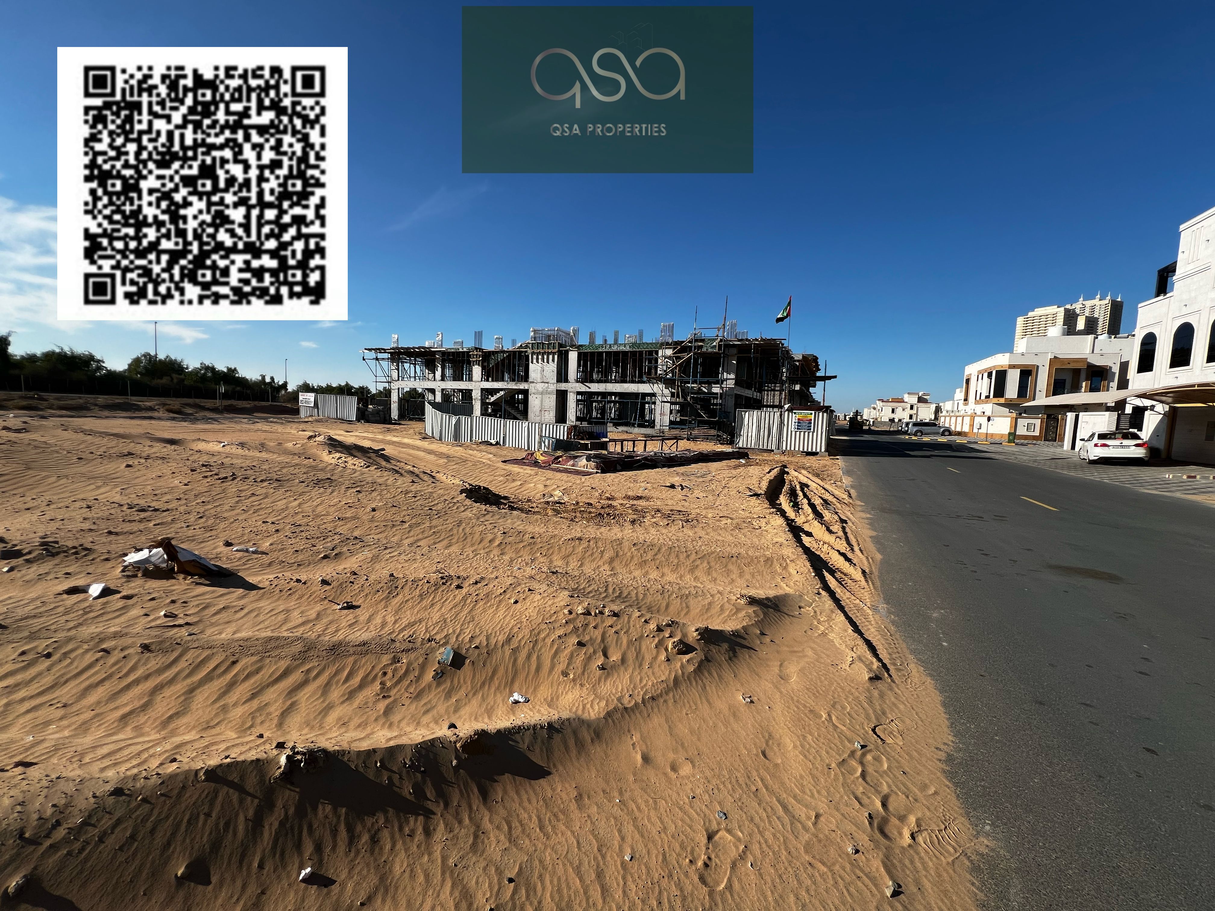 Commercial + Residential Plot | G+2 | Prime Location Al Ammra | Near E311
